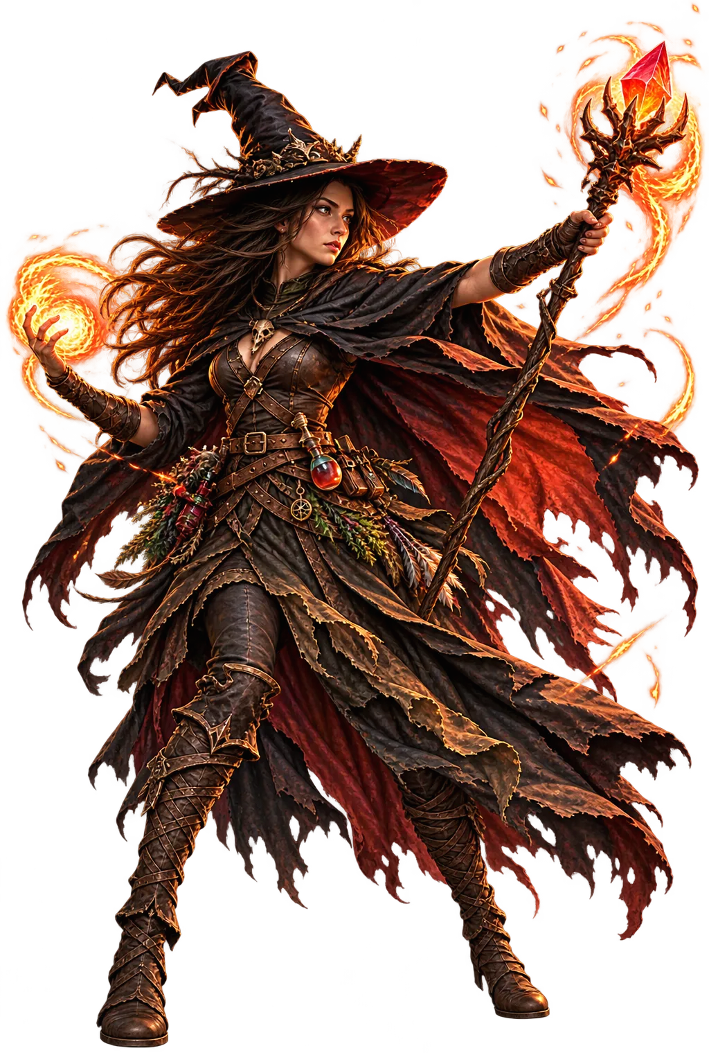 Ember, the hero of this build