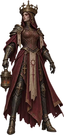 The Furnace Abbess concept art