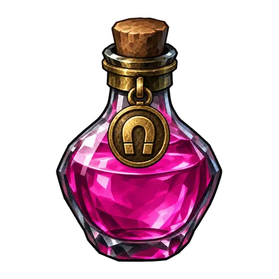 Magnetism potion artwork