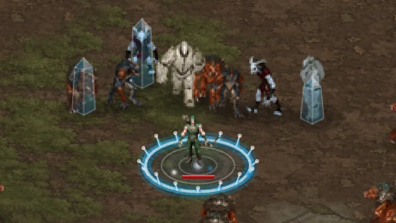 Frost Nova in action